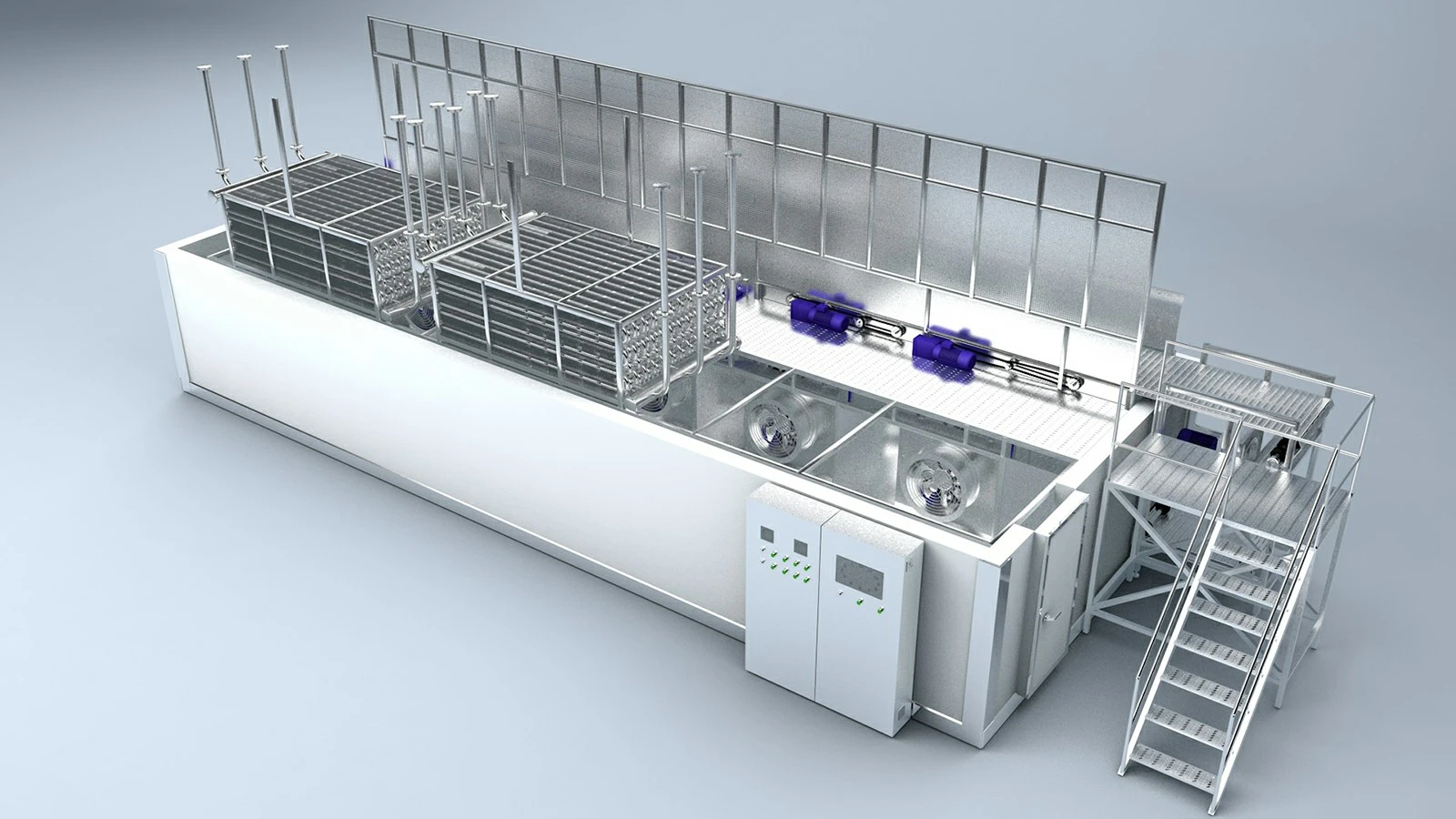 Fluidized Bed Freezing Blueberries Fluidized Bed Freezing Blueberries